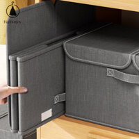 Hộp đựng quần áo lưới có thể gập lại có thể giặt được Hộp hoàn thiện tủ quần áo gia đình Hộp đựng đồ lót