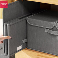 Hộp đựng quần áo lưới có thể gập lại có thể giặt được Hộp hoàn thiện tủ quần áo gia đình Hộp đựng đồ lót