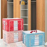 Hộp đựng quần áo, thùng đựng quần áo gấp gọn đa năng có nắp đậy FACI_Official H72L-F