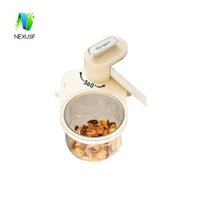 Hộp đựng rác để bàn NEXUSF, Dễ dàng lắp đặt Cốc hút Giỏ đựng rác Mini, Giỏ đựng giấy thải xoay ổn định bằng nhựa thực tế dành cho sinh viên