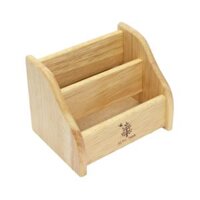 Hộp Đựng Remote Size Lớn, Wooden Remote Control Holder, Large (9.5 x 12.6 x 9.5cm) - GO DUC THANH