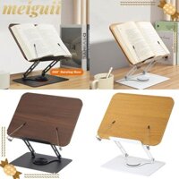 Hộp đựng sách đọc sách MEIGUII, Kẹp trang co giãn 360° Đế xoay Giá đỡ sách để bàn, Giá đọc sách có thể gập lại có thể điều chỉnh chất lượng cao