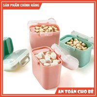Hộp đựng sữa bột đồ ăn dặm AAG628-629 Hàn Quốc khối lượng 230g - 320g
