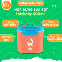 Hộp đựng sữa bột Fatzbaby dung tích 600ml cho bé FB8201SS