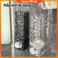 Hộp Đựng Sữa Tắm Dầu Gội Nước Rửa Tay Hút Chân Không Hộp Đựng Xà Phòng Có Nắp Trong Suốt