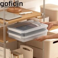 Hộp đựng tài liệu GOFIDIN, Hộp đựng hồ sơ chứng chỉ hình vuông, Hộp lưu trữ bằng nhựa đơn giản