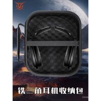 Hộp đựng tai nghe Audio Technica tương thích HUBING, túi đựng tai nghe Over-Ear ATH-R70X, túi chống sốc SQ5, hộp bảo vệ SQ505, vỏ cứng di động