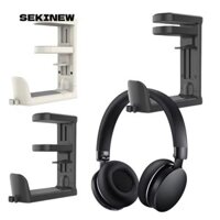 Hộp đựng tai nghe để bàn SEKINEW, Móc treo bàn có thể điều chỉnh không cần đục lỗ, Phụ kiện tai nghe bên bàn 360° Giá đỡ tai nghe kẹp bàn xoay
