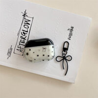 Hộp đựng tai nghe không dây Bluetooth Apple thế hệ 1/2/3 Pro 2 dễ thương cho phụ nữ, màu đen và xanh gradient, tương thích với AirPods 4