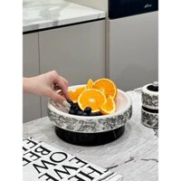 Hộp đựng tăm, Đĩa đựng hoa quả phong cách Muen gốm sứ cao cấp