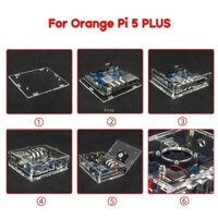 Hộp đựng tản nhiệt BT- dành cho vỏ Acrylic Orange Pi 5 Plus- Vỏ + Bộ quạt tản nhiệt