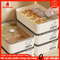 Hộp đựng tất đồ lót [Chống bụi] Bộ lưu trữ quần áo có lưới