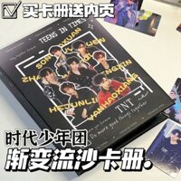 Hộp đựng thẻ chất lượng cao, lưu trữ thẻ nhỏ, lưu trữ Polaroid, sách họa tiết hoạt hình, album ảnh dễ thương