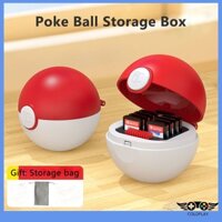 Hộp Đựng Thẻ Chơi game pokemon poke ball Vui Nhộn Cho nintendo switch & switch oled / lite