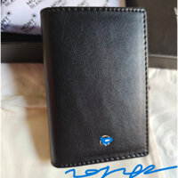 Hộp đựng thẻ da thật Marlboro 2024 MB16007 Đen