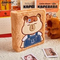 Hộp đựng thẻ JURHOMIE, A5 Chất kết dính Capybara Photocard, Album ảnh Kpop sang trọng di động