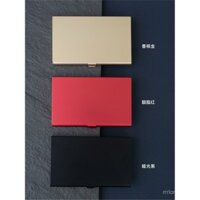 Hộp đựng thẻ kinh doanh cho nam và nữ, hộp đựng thẻ di động siêu mỏng cao cấp, hộp đựng thẻ kinh doanh, tổ chức thẻ