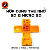 Hộp đựng thẻ nhớ SD, micro SD cubic in 3D