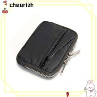 Hộp đựng thẻ tín dụng CHEURISH, Túi đựng đồ bằng vải Túi đựng tai nghe, Hộp đựng thẻ ngân hàng di động dành cho nam giới