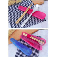 Hộp đựng thìa inox và đũa tre LocknLock HPL103