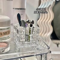 Hộp đựng thìa mặt nạ, thìa kem trong phòng tắm, tủ gương thủy tinh, hộp lưu trữ cọ kem mắt trang điểm