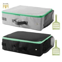 Hộp đựng thú cưng không thấm nước Nhà vệ sinh mèo di động Hộp đựng mèo tiện lợi Hộp đựng mèo Hộp đựng rác cho mèo nhỏ