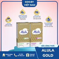 Hộp dùng thử Sữa bột Alula Gold Stage 1,2 sữa công thức dành cho trẻ từ sơ sinh đến 2 tuổi, hộp dùng thử 156 gram