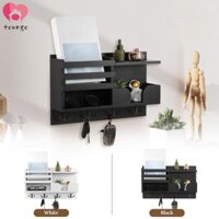 Hộp đựng thư và chìa khóa Hộp thư gỗ và chìa khóa Hộp đựng thư đa chức năng và giá đựng chìa khóa cho lối vào gia đình Hành lang SHOPSKC2341