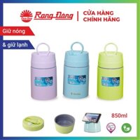 Hộp đựng thức ăn, đựng cơm, hộp đựng cháo giữ nhiệt, 850ml Rạng Đông, Model: RD 0850 N1.T, giữ nóng và lạnh