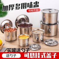 [Hộp đựng thức ăn] Hộp cơm trưa bằng thép không gỉ, cốc gia vị, lọ gia vị, bát trộn, nồi hầm có nắp, hộp gia vị, bát dầu tròn có nắp, hộp cơm trưa/lunch container lớn cho sinh viên văn phòng bằng thép không gỉ/nhựa.