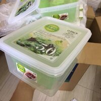 Hộp đựng thực phẩm 2 lớp 5L cỡ to D-PACK Hàng Nội Địa Nhật sử dụng được trong lò vi sóng