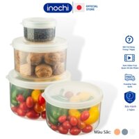 Hộp đựng thực phẩm Inochi ăn loại 3 Hộp Hokkaido Tròn