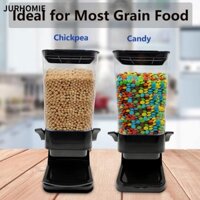 Hộp Đựng Thực Phẩm JURHOMIE, Ngũ Cốc 5.5L Ngũ Cốc, Đồ Dùng Nhà Bếp Đa Năng Độ Ẩm Kín Chống Ẩm Dung Tích Lớn Máy Đựng Cơm Mặt Bàn