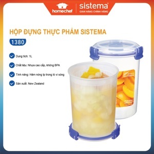 Hộp đựng thực phẩm Sistema 1380 1L