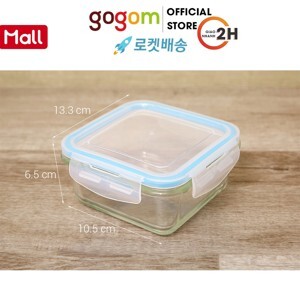Hộp đựng thực phẩm thủy tinh IKOO-TW570SQ - 570ml