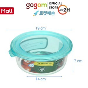 Hộp đựng thực phẩm thủy tinh LHB-HR-950 - 950ml