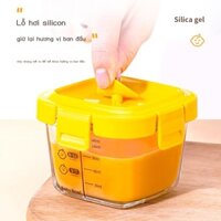Hộp đựng thực phẩm thủy tinh cho bé hộp bảo quản có cân, bát bổ sung thức ăn cho trẻ sơ sinh hấp, t