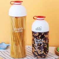 Hộp đựng thực phẩm Lock&amp;Lock Grain Bottle chuyên dụng bảo quản mì ý spaghetti, các loại hạt, đậu INL312 INL313 - 1,6 Lít