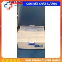 Hộp Đựng Thuốc Cấp Cứu Nhiều Ngăn Nhựa Cao Cấp PP - TBYT BV.