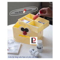 Hộp đựng t.h.u..ố.c/ dụng cụ y tế cá nhân để bàn