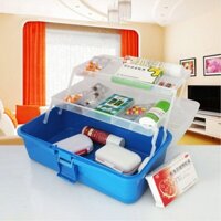 Hộp đựng thuốc gia đình đa năng 3 tầng
