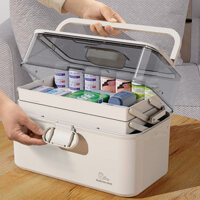 Hộp Đựng Thuốc Gia Đình Hộp Đựng Thuốc Hộp Đựng Thuốc Hộp Đựng Thuốc Hộp Sơ Cứu Y Tế Nhỏ Gia Dụng Hộp Đựng Đồ Sức Chứa L