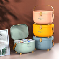Hộp Đựng Thuốc Gia Dụng/Thuốc Lưu Trữ Hình Bầu Dục/Hộp Y Tế/Bộ Sơ Cứu Nhiều Ngăn Hai Lớp/Hộp Thuốc Sức Chứa Lớn