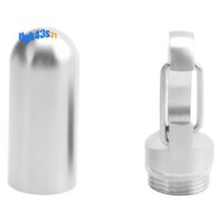 Hộp đựng thuốc kín Mini Hộp đựng thuốc Hộp đựng thuốc bằng thép không gỉ Bộ du lịch ngoài trời chống nước (Nhỏ)