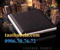 Hộp đựng thuốc lá bọc da nhân tạo D37 cao cấp (20 điếu)