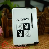 hộp đựng thuốc lá Playboy loại trắng ( đựng 10 điếu ) -
