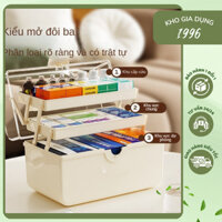 Hộp Đựng Thuốc Nhiều Tầng Tiện Dụng, Hộp Y Tế Đa Năng, Tủ Đựng Đồ Cho Gia Đình 3 Tầng