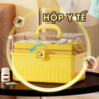 Hộp Đựng Thuốc Seka 3 Tầng Tiện Lợi - Tủ Thuốc Y Tế Loại 7 lít