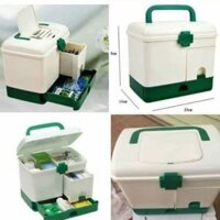 HỘP ĐỰNG THUỐC Y TẾ 3 TẦNG