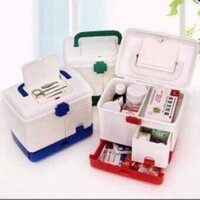 Hộp đựng thuốc y tế gia đình 3 tầng